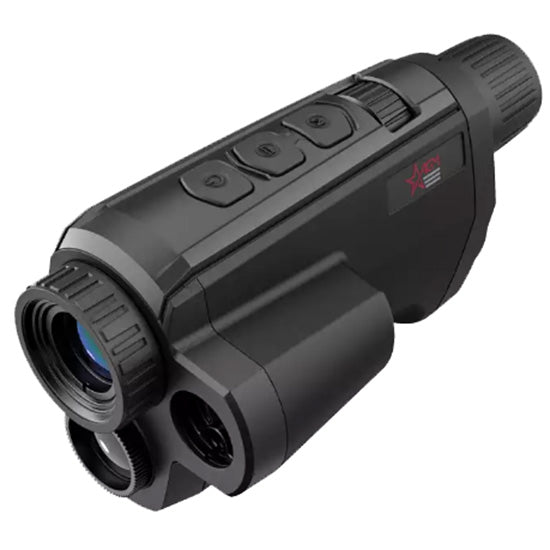AGM Global Vision 3142451304FM21 Fuzion LRF TM25-384 Thermal Monocular Black 1x 25mm 384x288, 50Hz Resolution Zoom 1x/2x/4x/8x Features Laser Rangefinder