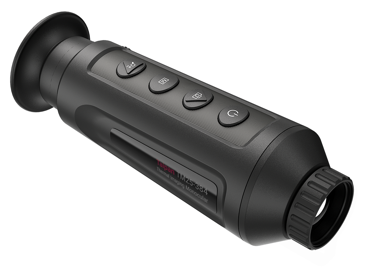 AGM Global Vision 3092451004TA21 Taipan TM25-384 Thermal Monocular Black 2.5x 25mm 384x288, 50Hz Resolution Zoom 2x/4x/8x