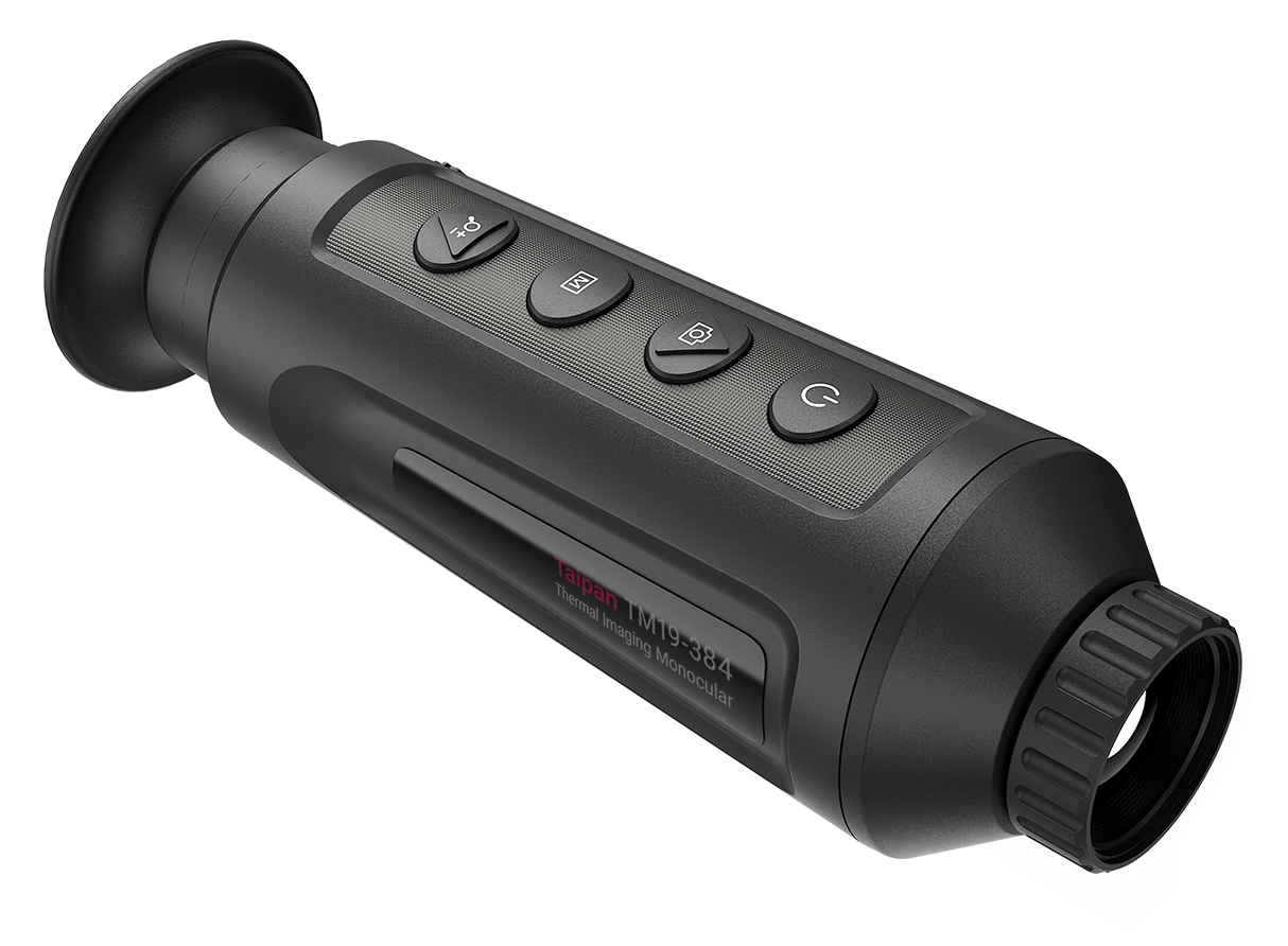 AGM Global Vision 3092451003TA91 Taipan TM19-384 Thermal Monocular Black 1.9x 19mm 384x288, 50Hz Resolution Zoom 2x/4x/8x
