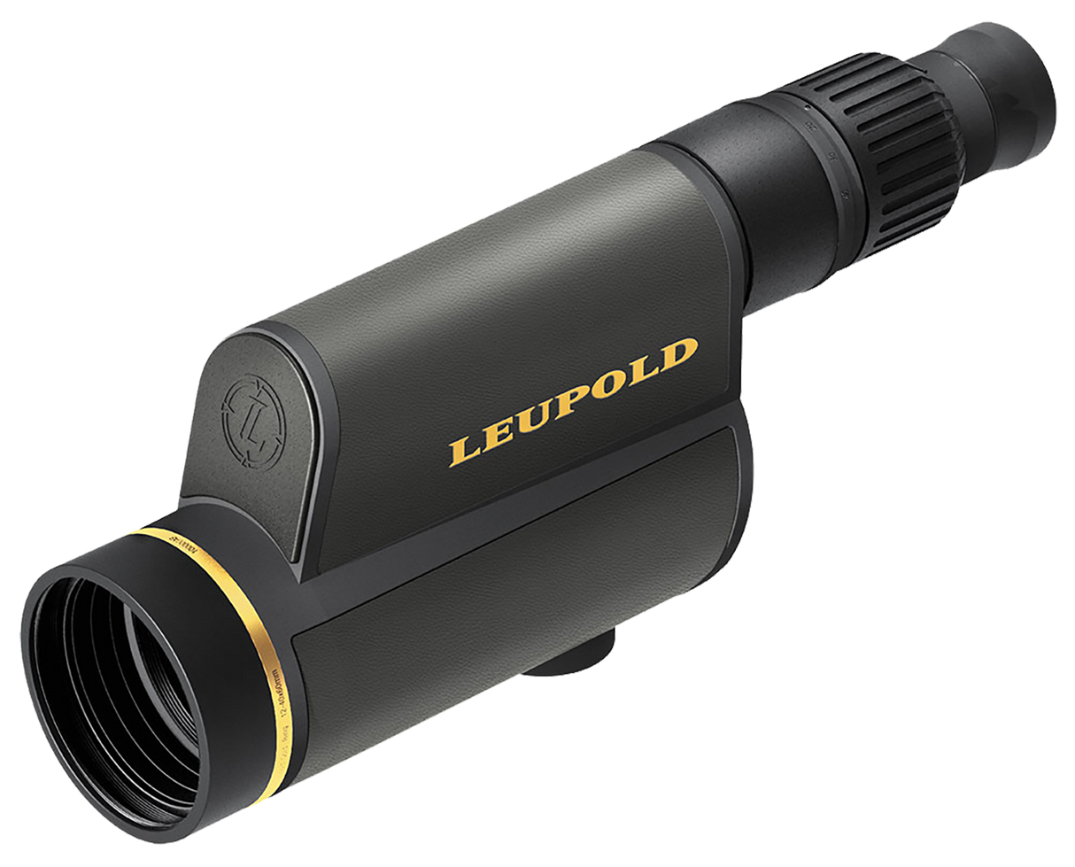 Leupold 12-40x60 Gold Ring HD Spotting Scope Shadow Gray, Straight