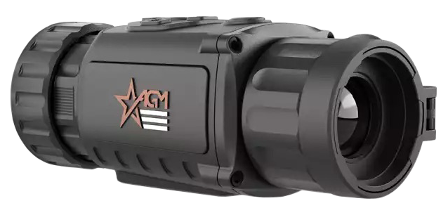 AGM Global Vision Rattler TC19-256 Thermal Imaging Clip-On System 19mm Adjustable Objective Focus 256x192 12 Micron Matte Black