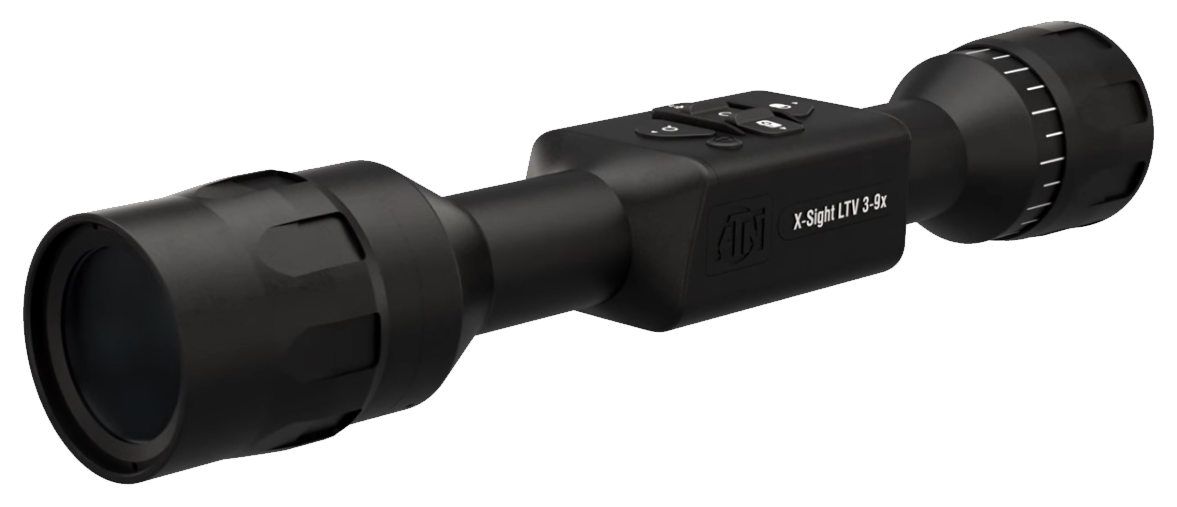 ATN X-Sight LTV Day/Night Rifle Scope 3-9x 30mm With HD Video Recording Matte Black