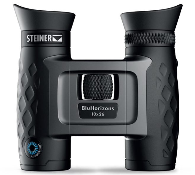 Steiner 10x26 BluHorizons Binocular Black, Porro Prism