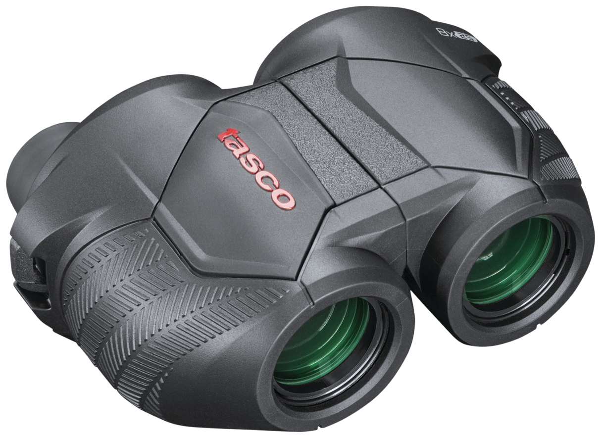 Tasco 8x25 Focus Free Binocular Black, Porro Prism