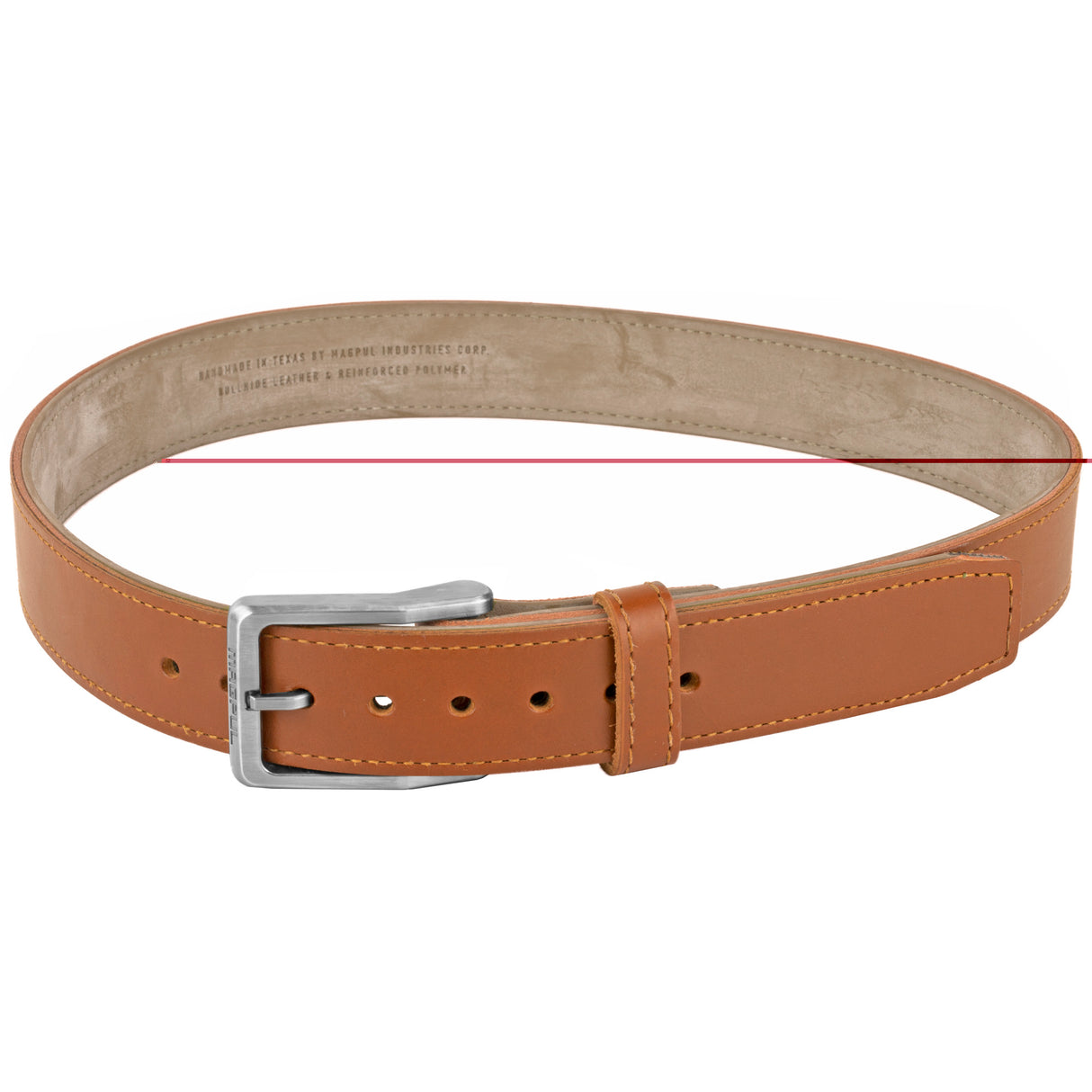 Magpul MAG1109-230 Tejas 2.0 34" Leather 1.50" Wide Light Brown