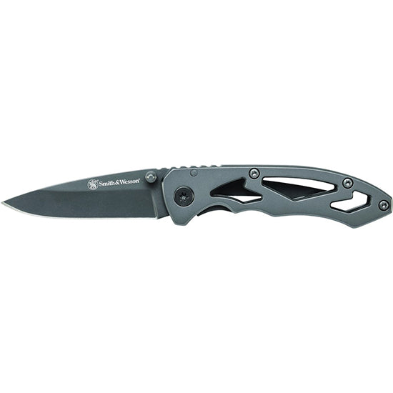 BTI SW FRAME LOCK DROP POINT 2.22 GREY SS