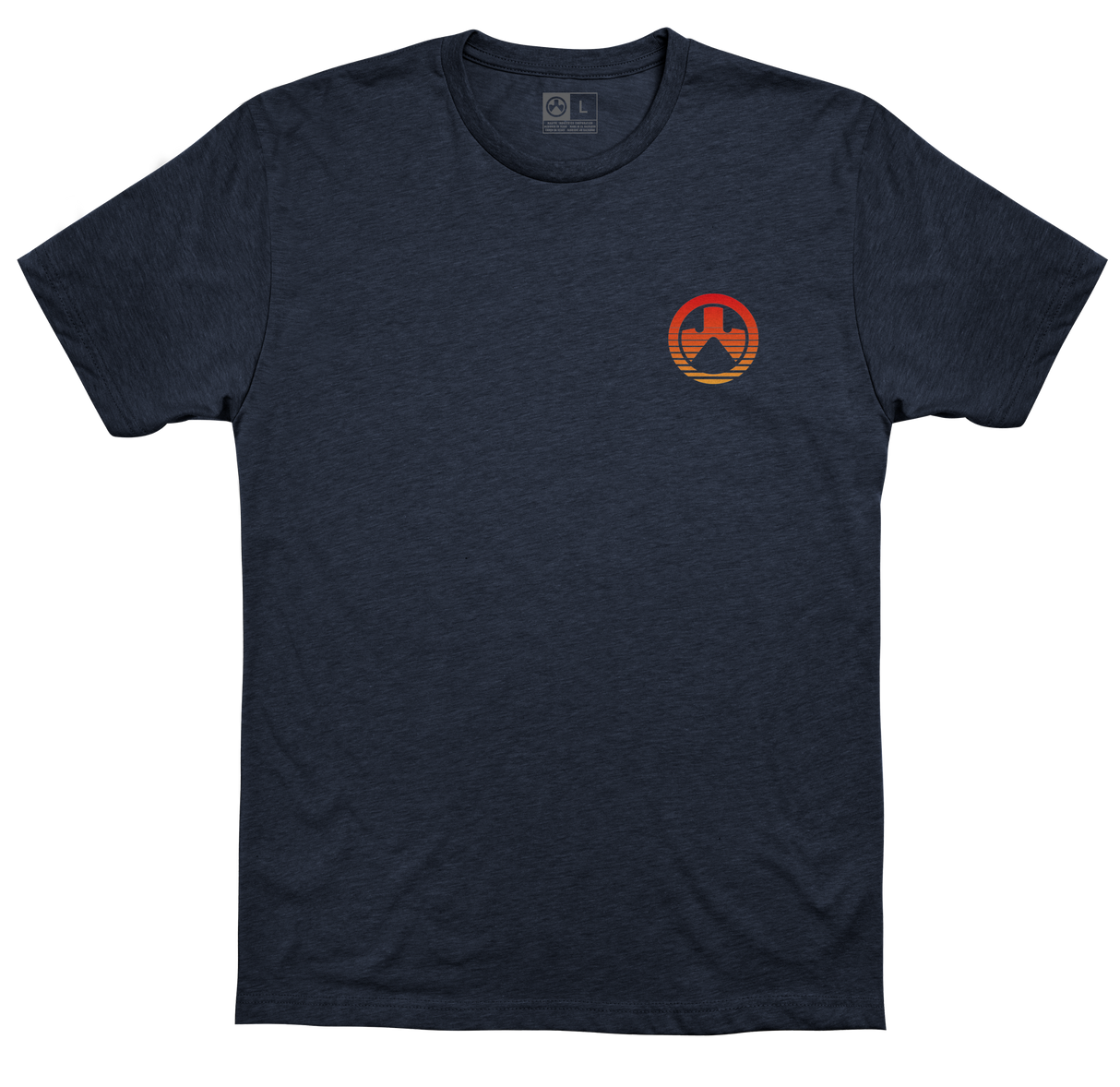 Magpul MAG1184-410-S Sun's OutNavy Cotton/Polyester Short Sleeve Small