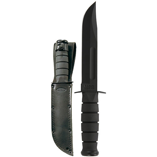 KA-BAR FIGHTING/UTILITY KNIFE BLK CLAM
