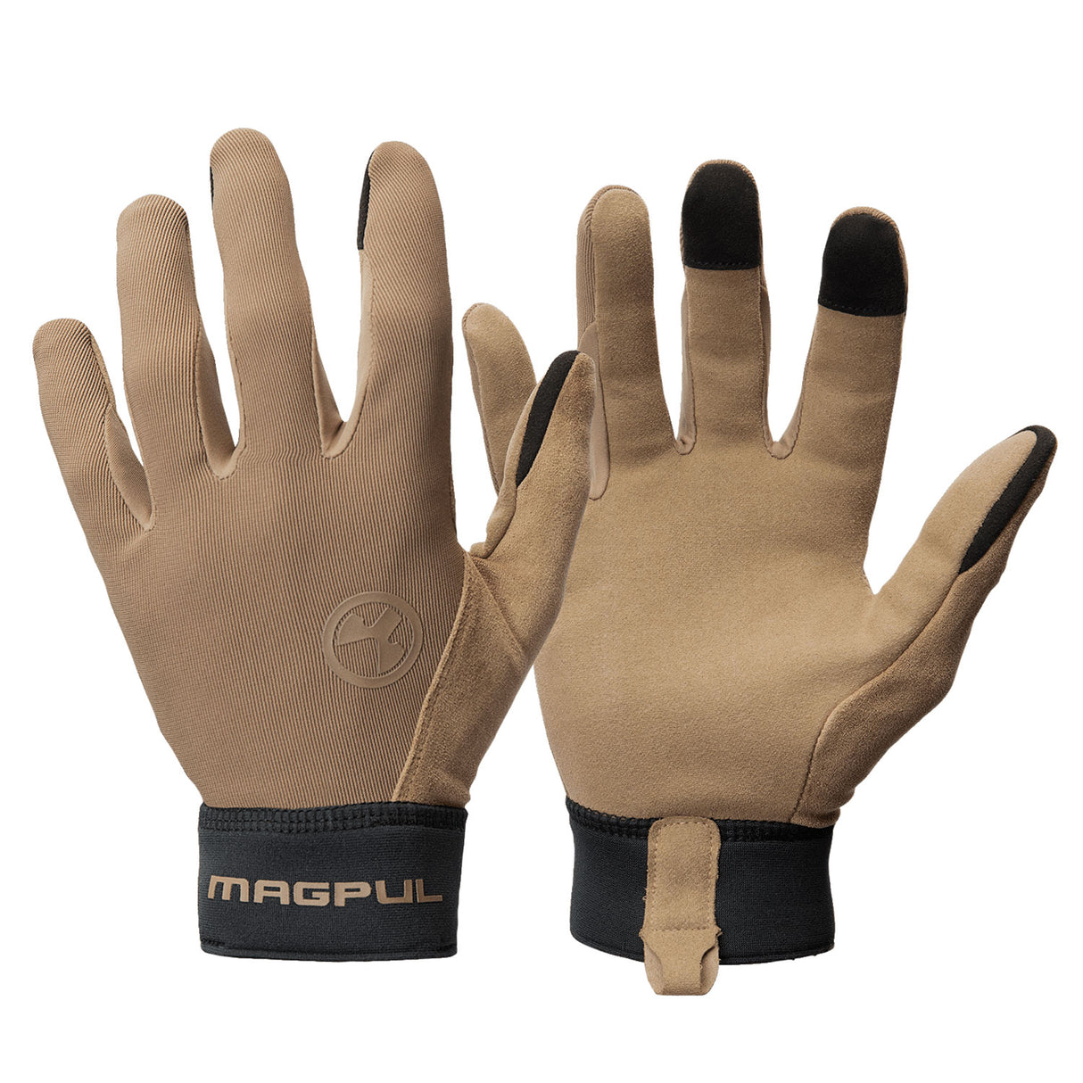 Magpul MAG1014-251 Technical 2.0 Gloves Coyote Touchscreen Synthetic/Suede XL