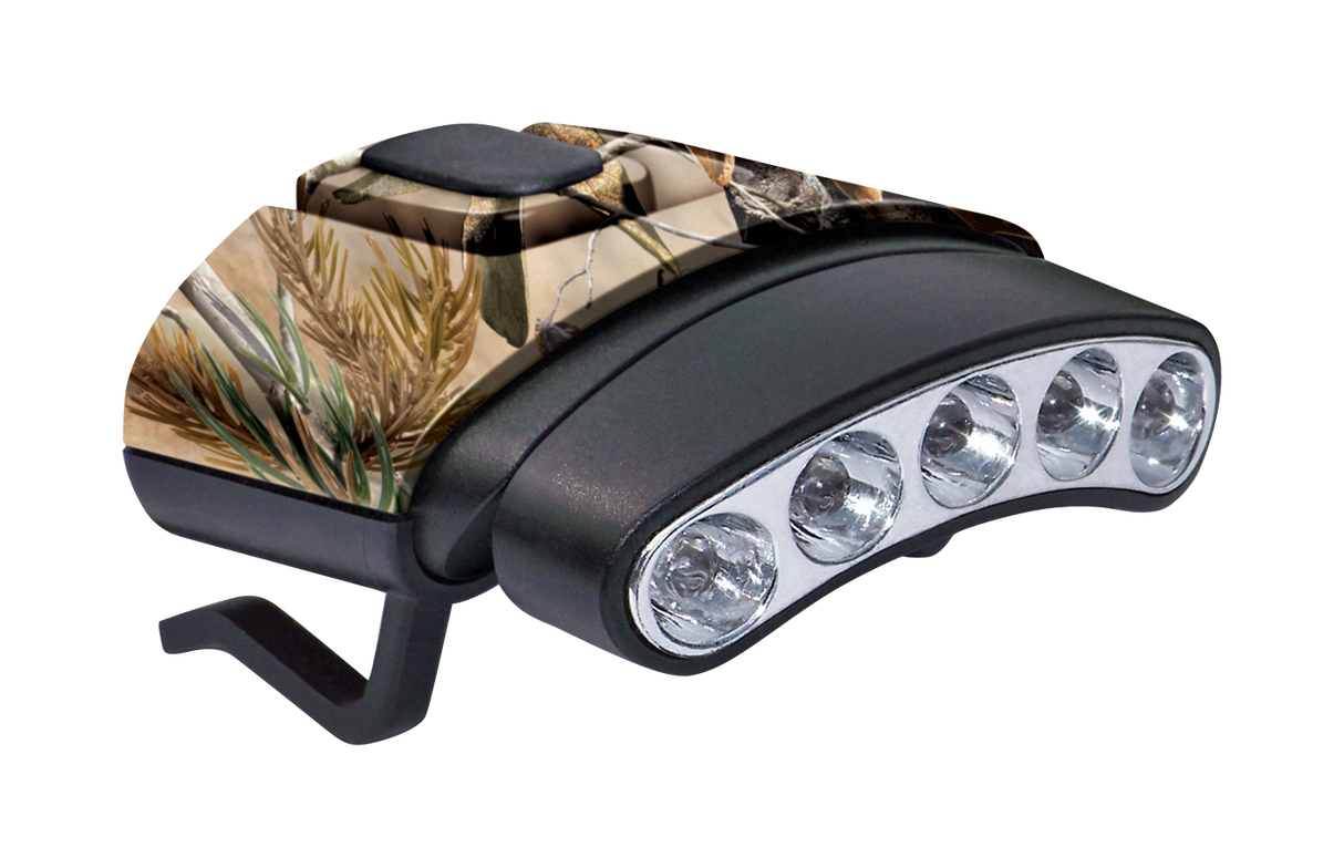 Cyclops CYCHCDTWGN Orion Tilt 30 Lumens Green/White LED Bulb Camo Clip-On