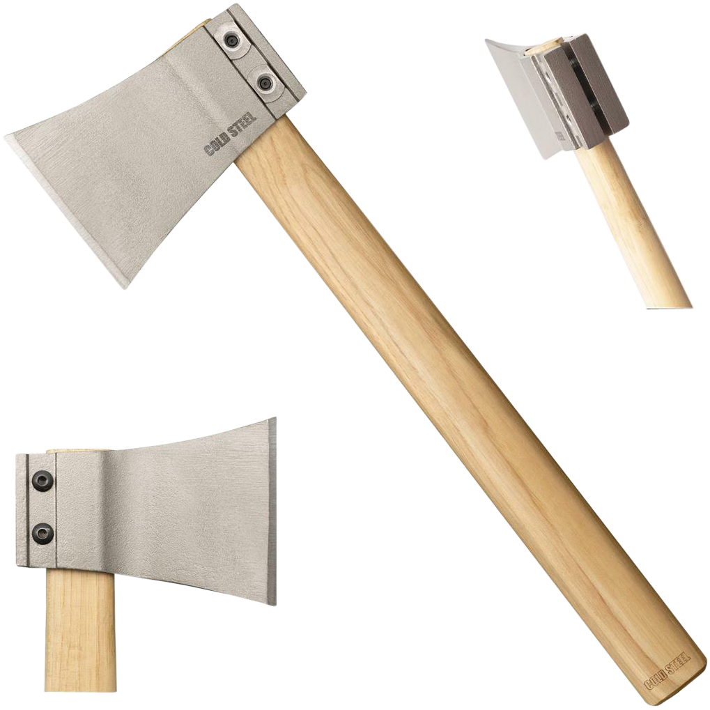 Cold Steel Professional Throwing Hatchet 1055 Carbon Steel Blade 16" Overall Length Hickory Handle