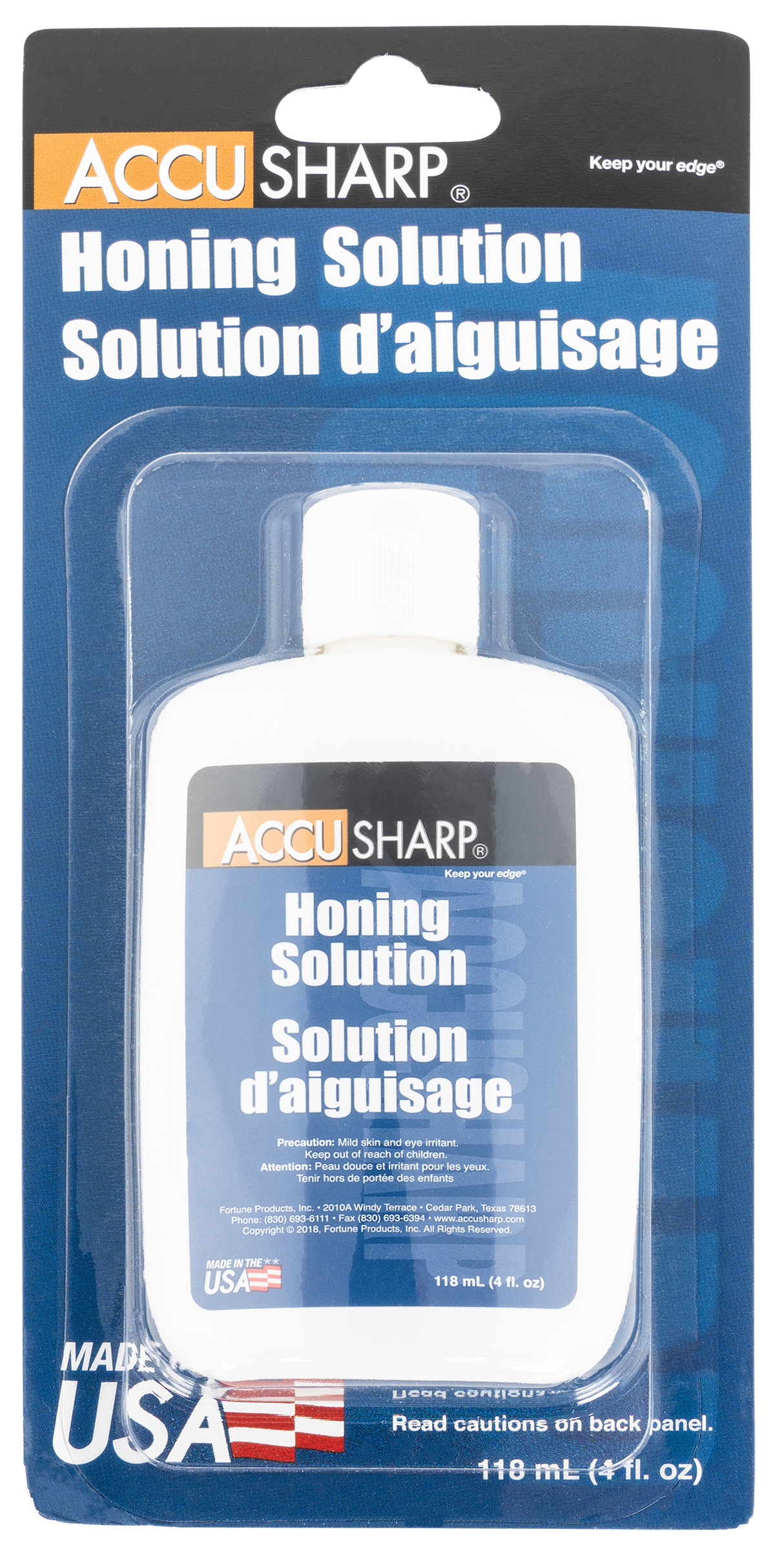 AccuSharp 068C Honing Solution4 oz Bottle