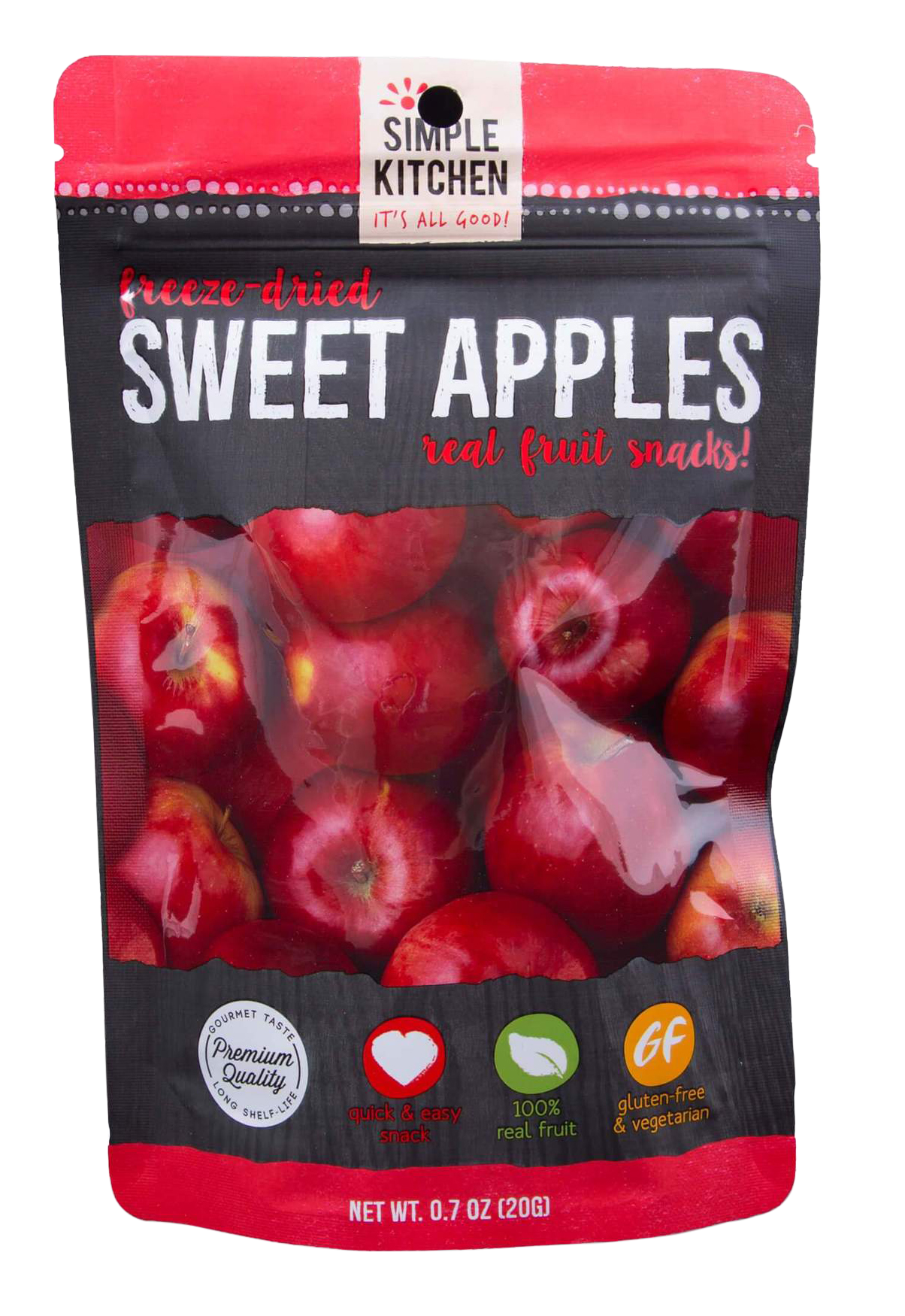 ReadyWise Simple Kitchen Sweet Apples Freeze Dried Food