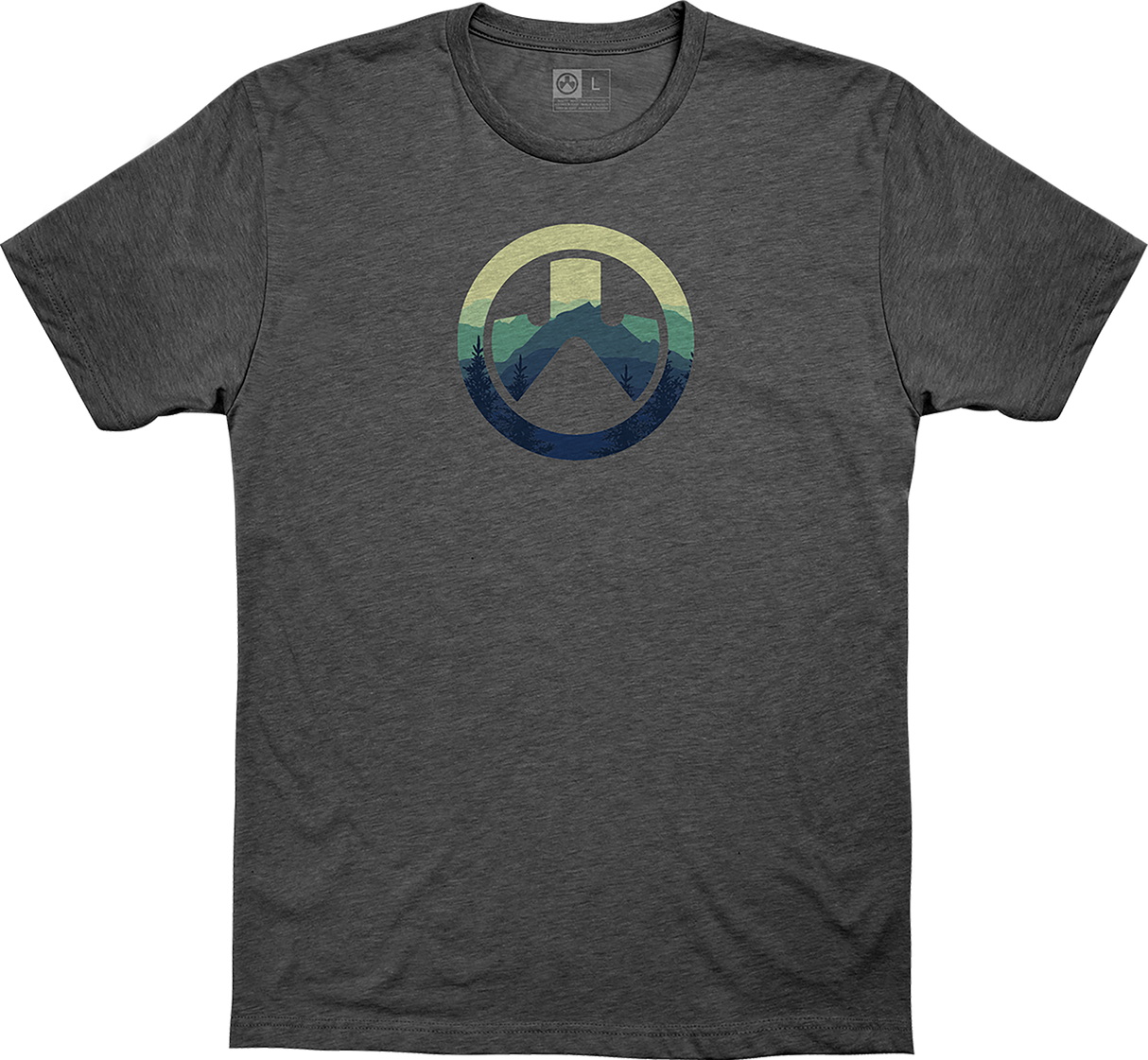 Magpul MAG1136-011-S Cascade Iron CVC Men's Charcoal Heather Cotton/Polyester Short Sleeve Small