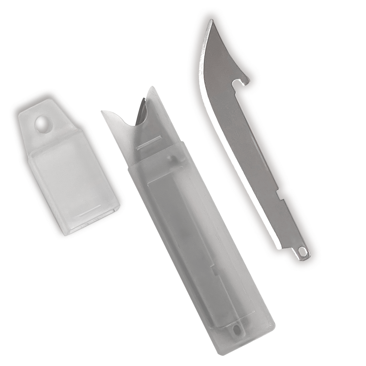 AccuSharp 742C Replaceable Blade Razor Replacement Blades 3.50" Stainless Steel Blade 6 Blades