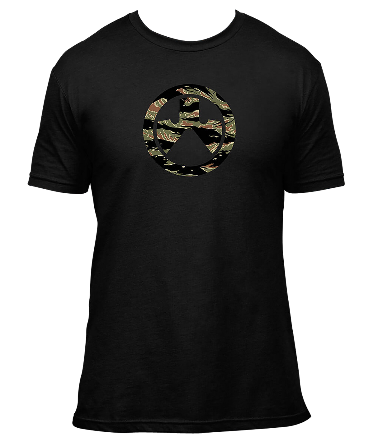 Magpul MAG1292-001-2X Tiger Stripe IconBlack Cotton/Polyester Short Sleeve 2XL