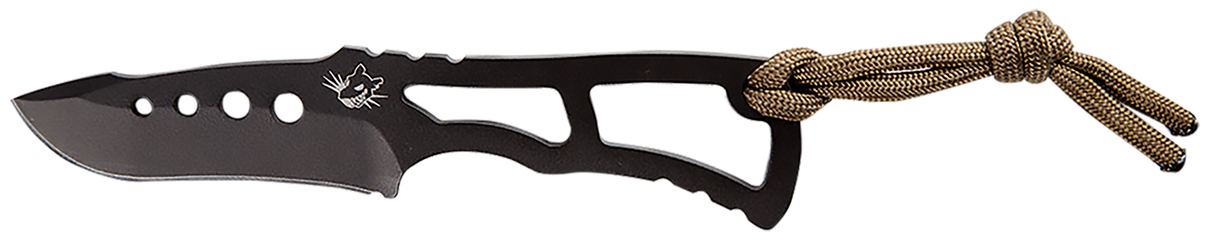 Southern Grind SG04030100 VerminFixed Drop Point Plain Black S35VN SS Blade Includes Lanyard/Sheath