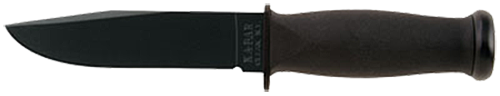 Ka-Bar 2221 Mark I5.13" Fixed Clip Point Plain 1095 Cro-Van Blade Black Kraton G Handle