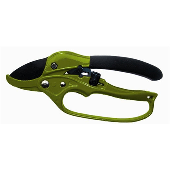 HME Heavy Duty Ratcheting Pruning Shears Steel Green