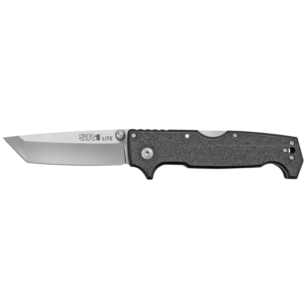 Cold Steel CS62K1A SR1 Lite 4" Folding Tanto Plain 8Cr14MoV SS Blade/Black Griv-Ex Handle Includes Pocket Clip