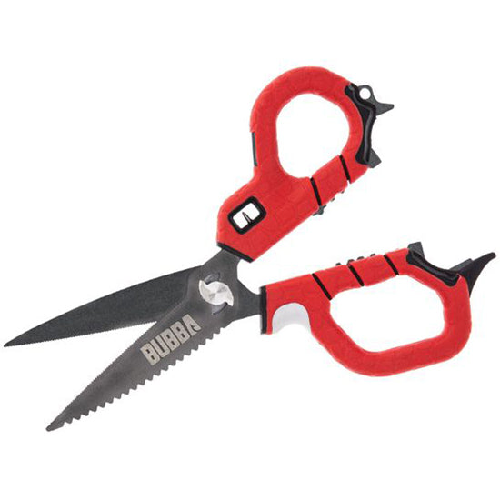 Bubba Shears Medium Polymer Handle Red