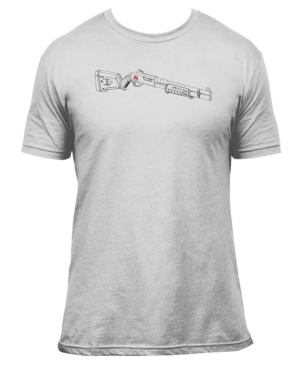 Magpul MAG1278-041-2X SGA BlueprintStone Gray Heather Cotton/Polyester Short Sleeve 2XL