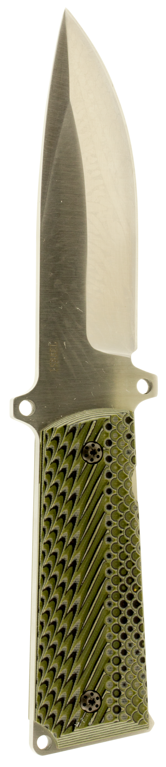 Magnum Research KNIFE1911 19119" Clip Point Plain 420 Stainless Steel G10 Gray/Green Handle Fixed