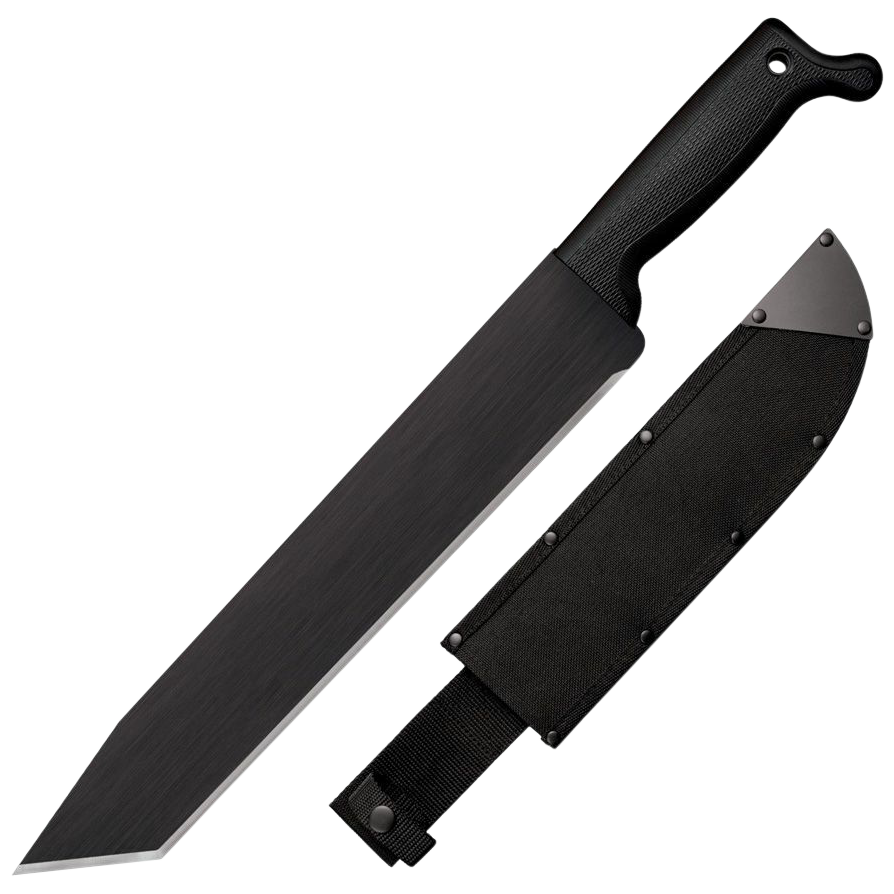 Cold Steel Tanto Machete 13" 1055 Carbon Steel Blade Polymer Handle Black