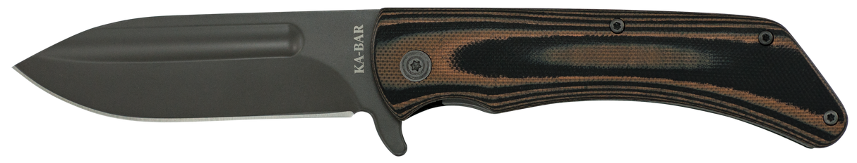 Ka-Bar 3066 Mark 983.50" Spear Point Plain 5Cr15 Stainless Steel G10 Multi Color Handle Folding