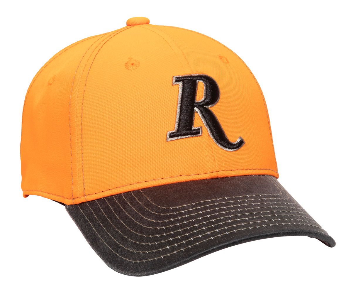 Outdoor Cap RM16A Remington Cap Polyester Twill Blaze/Black Structured OSFA