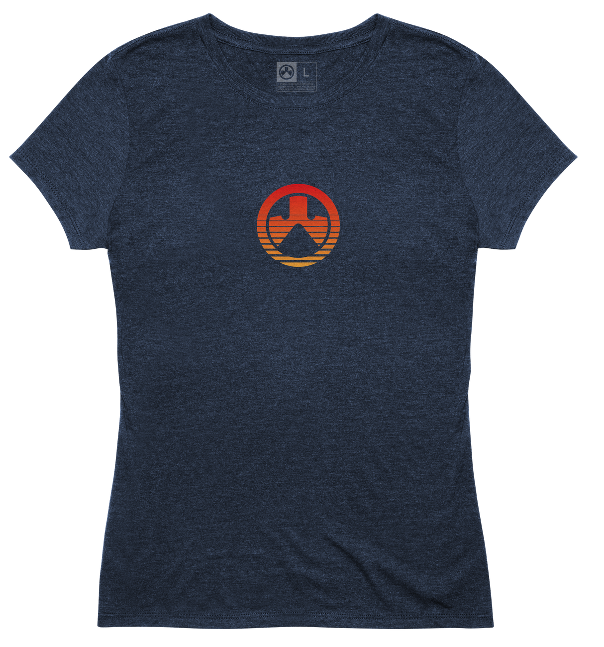 Magpul MAG1185-411-S Sun's Out Women's Navy Heather Cotton/Polyester Short Sleeve Small