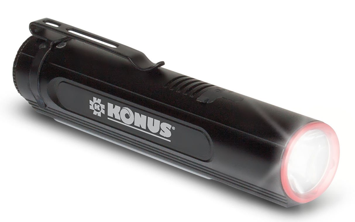 Konus 3930 KonusLight 2K Black Aluminum White LED 500/1000/2000 Lumens
