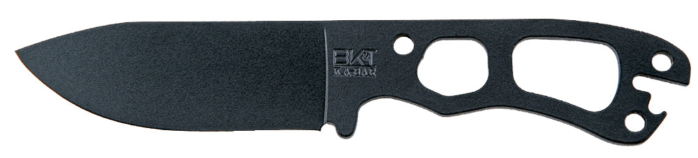 Ka-Bar BK11 Becker Necker 3.25" Fixed Drop Point Plain Black 1095 Cro-Van Blade/Black 1095 Cro-Van Handle
