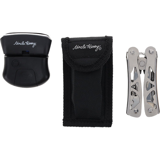 BTI UNCLE HENRY MULTI TOOL/HAT CLIP LIGHT