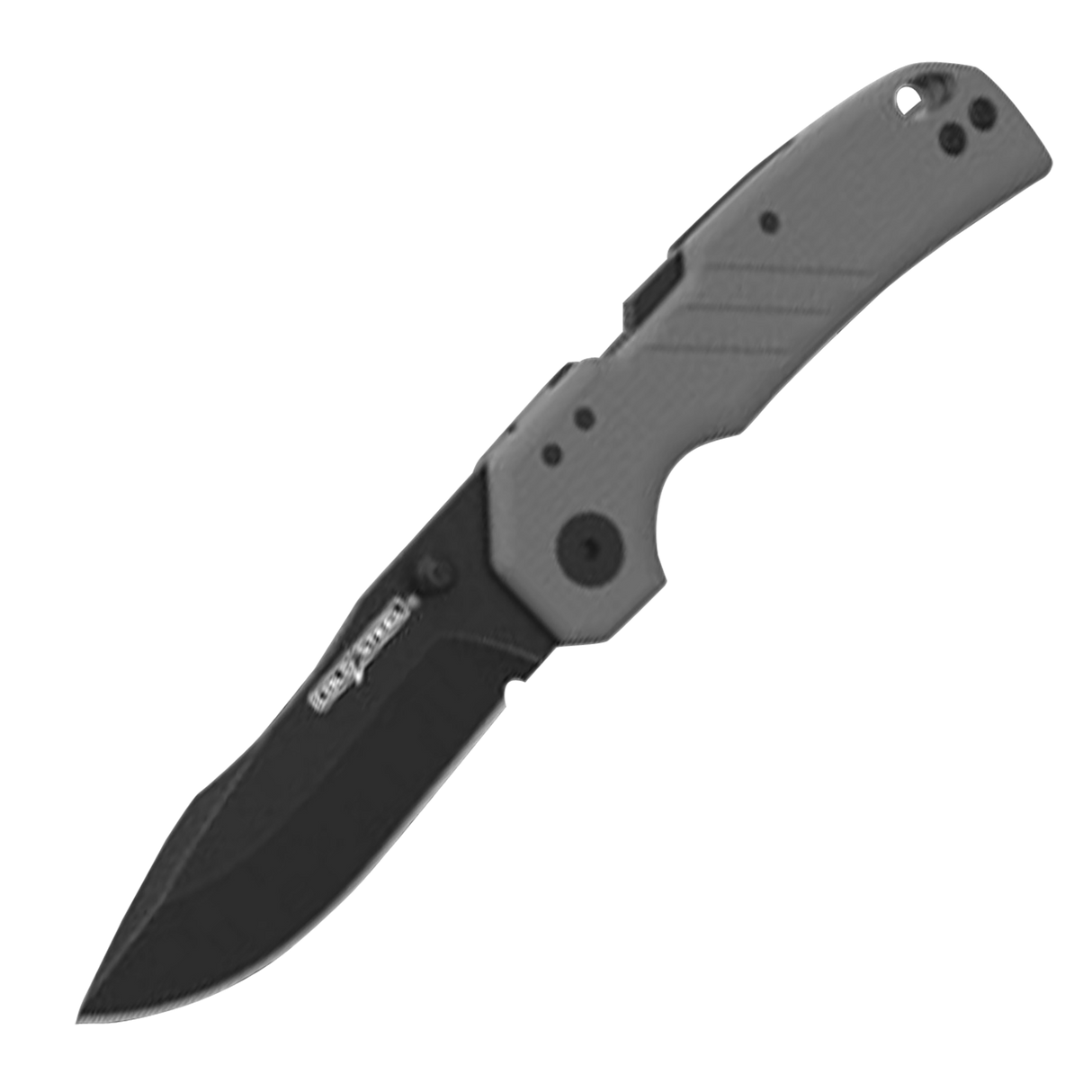 Cold Steel CSFL30DPLD10BGY Engage3" Folding Drop Point Plain Black Stonewashed AUS-10A SS Blade/4.11" Gray G10 Handle Includes Belt Clip