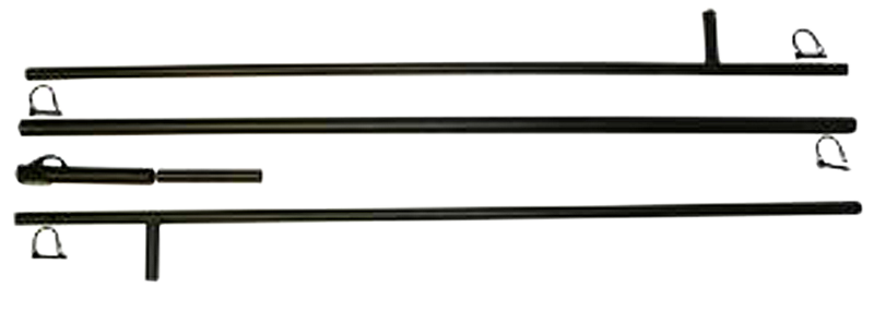 Mojo Outdoors HW2204 Extension PoleBlack Metal 12'