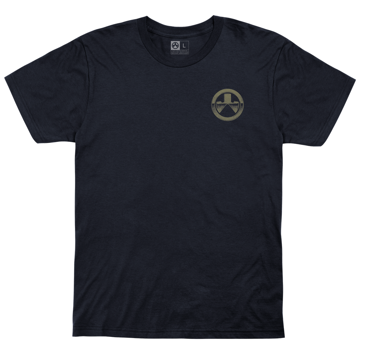 Magpul MAG1188-410-S Magazine Club T-Shirt Navy Small Short Sleeve
