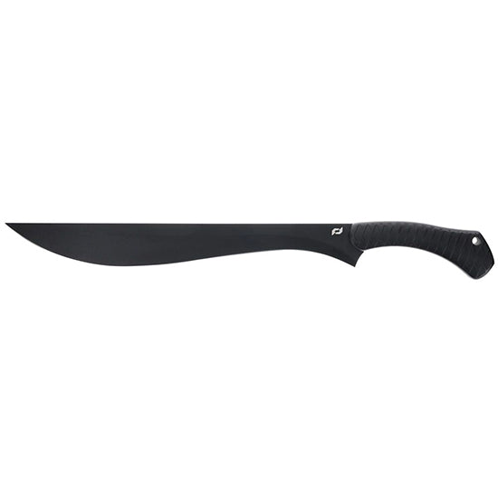 Schrade Decimate Brush Sword Machete 16.25" 3Cr13 Stainless Steel Blade Rubber Overmold Handle Black