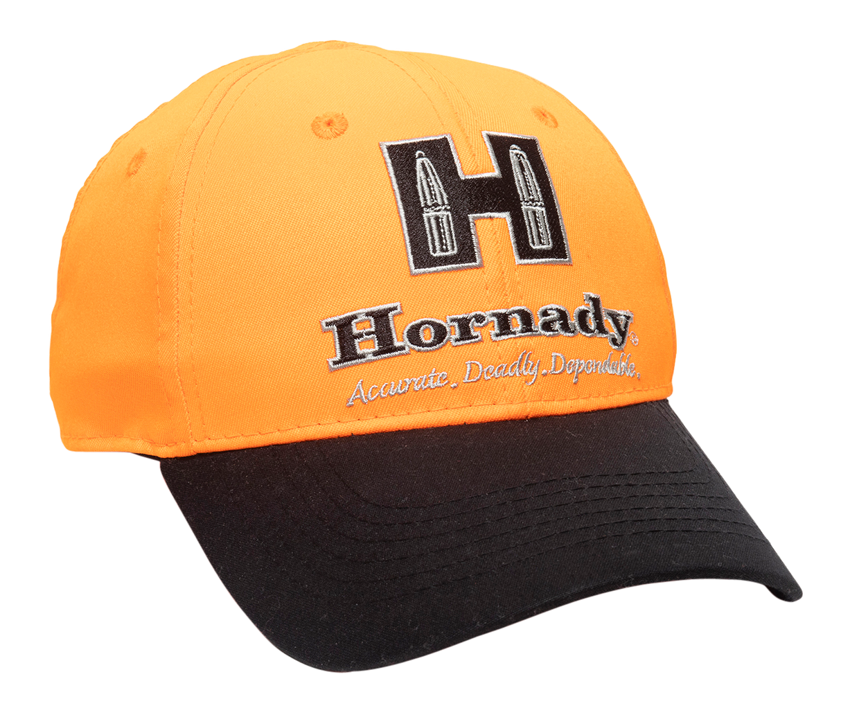 Outdoor Cap HRN05A Hornady Cap Polyester Blaze/Black Structured OSFA