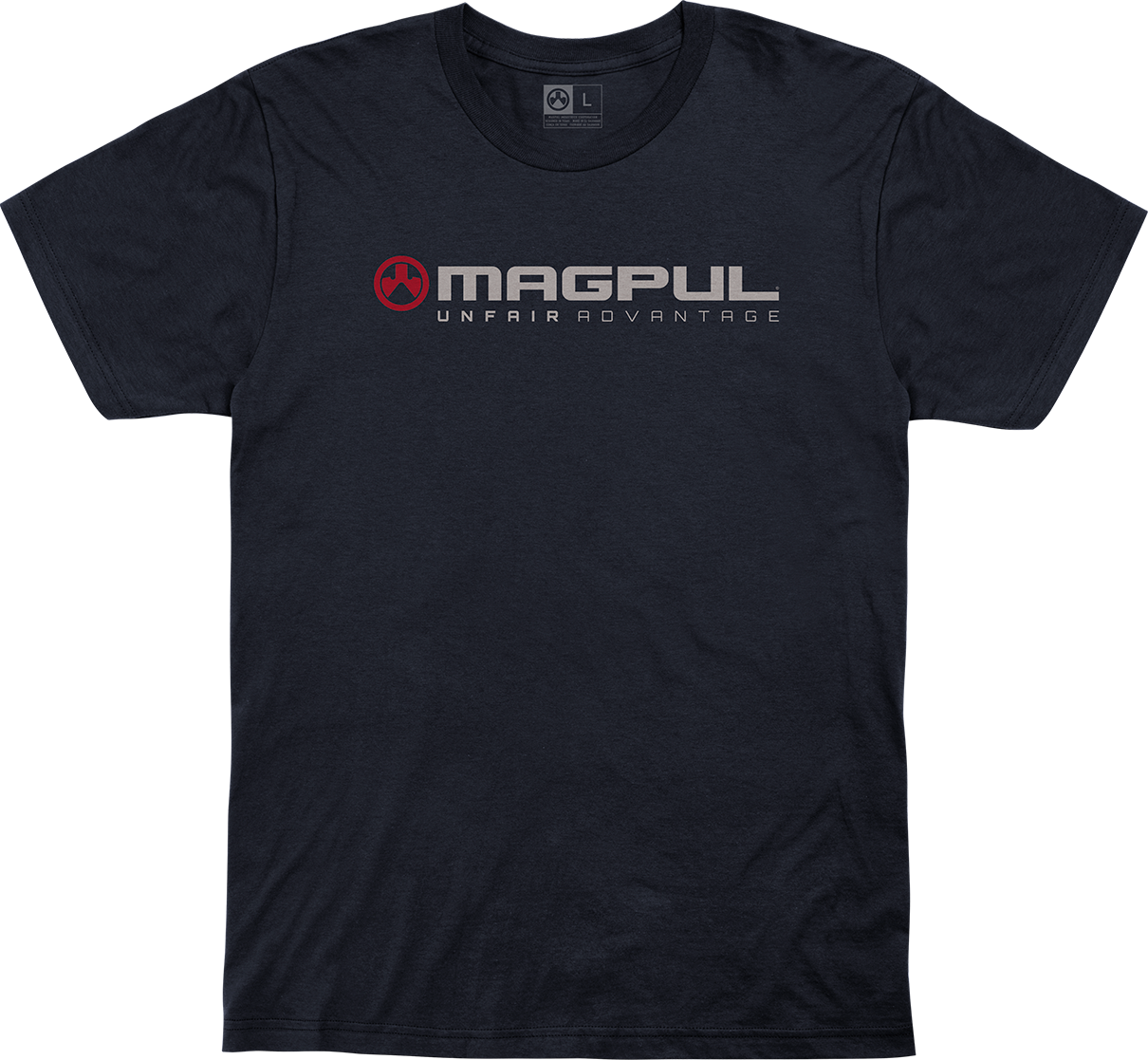 Magpul MAG1114-410-S Unfair AdvatangeNavy Cotton Short Sleeve Small