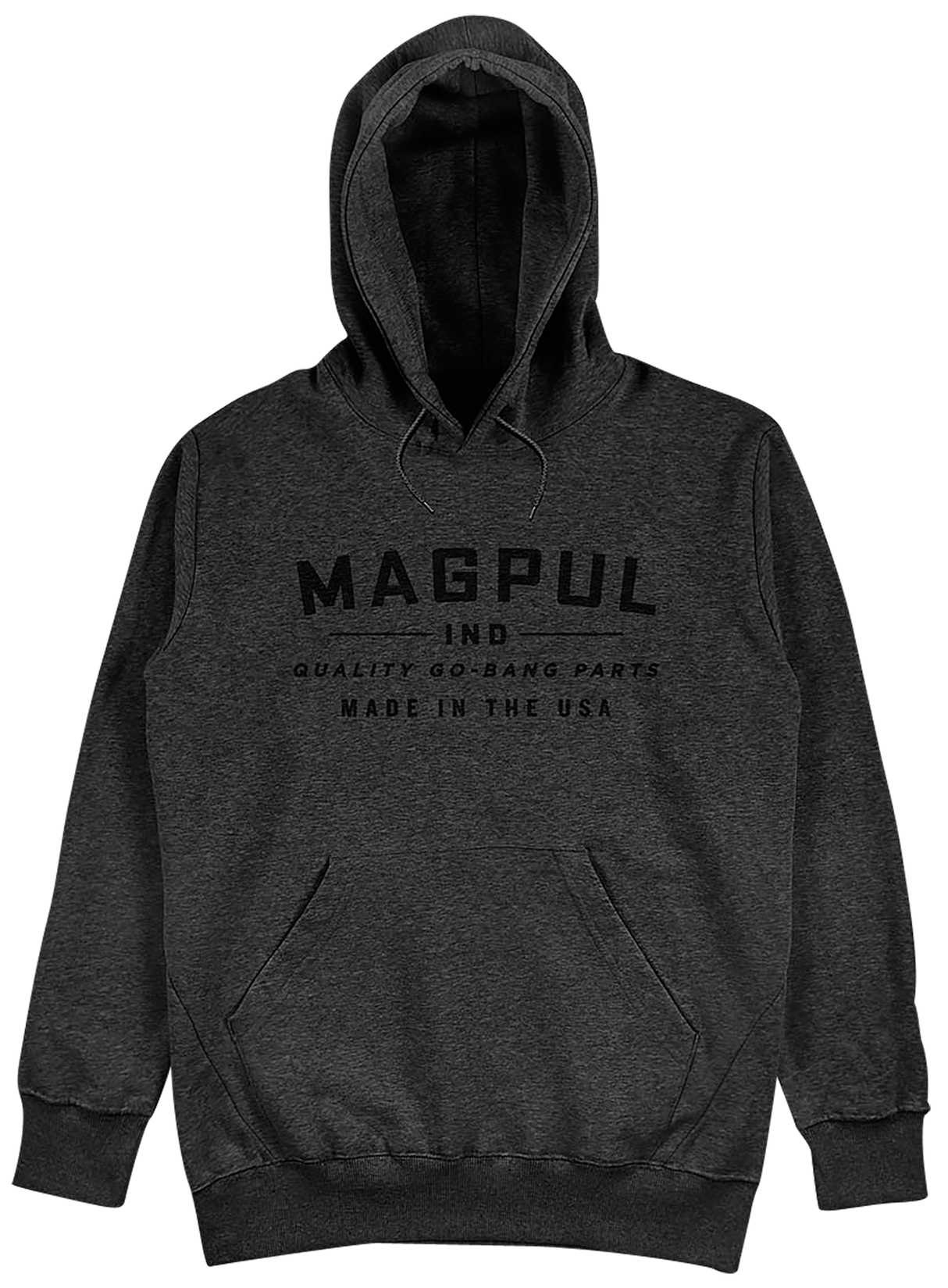 Magpul MAG1256-011-M Go Bang PartsCharcoal Heather Long Sleeve Medium