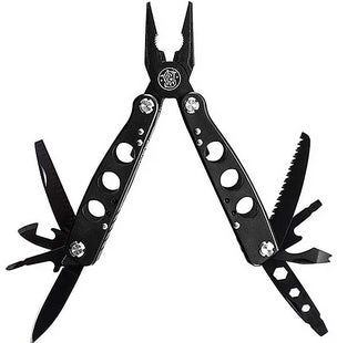 Smith & Wesson 15-Function Multi-Tool Aluminum Handle Black