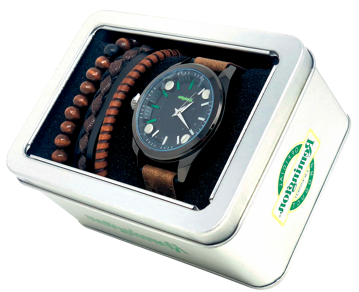 Remington by Camp Co RMWST6 Remington Watch/Bracelet Gift Set Remington Green