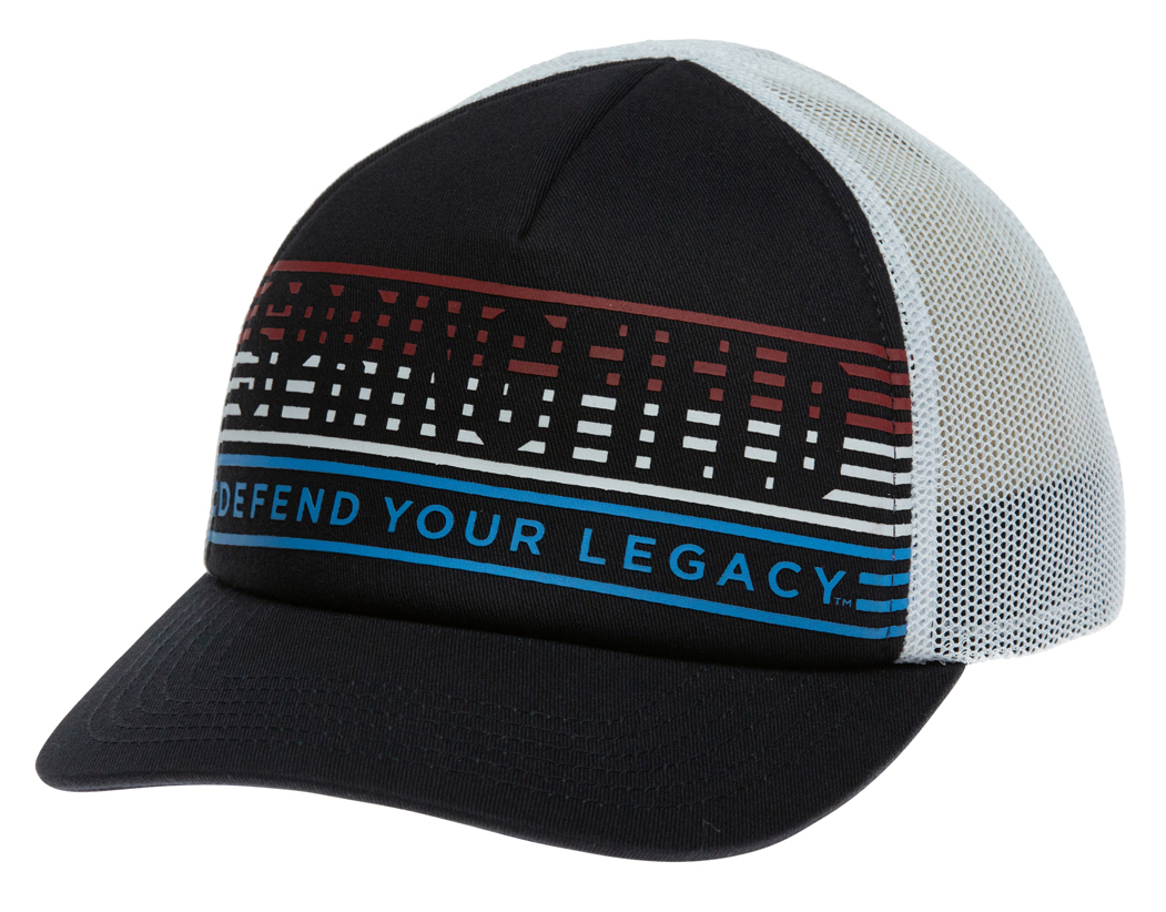 Springfield Armory GEP2380 Retro 80's/90's Trucker Hat Navy/White Adjustable Snapback OSFA Structured