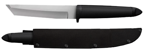 Cold Steel 20TL Lite6" Fixed Plain Tanto 4034 Stainless Steel Blade/Black Polypropylene Handle
