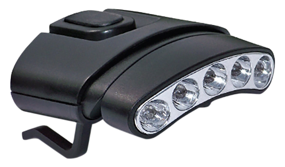 Cyclops CYCHCDTWG Orion Tilt 30 Lumens Green/White LED Bulb Black Clip-On