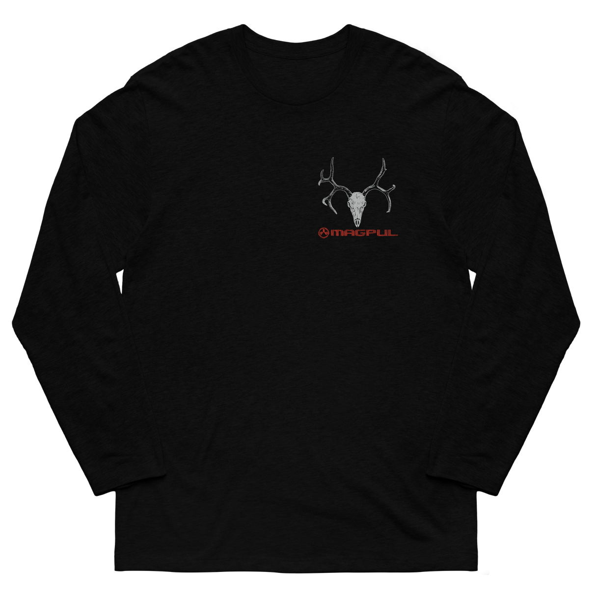 Magpul MAG1233-001-S MuleyBlack Cotton Long Sleeve Small