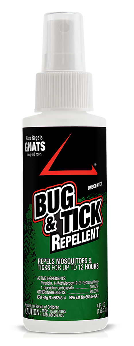 Lethal 9170674Z Bug and Tick RepellantOdorless Scent 4 oz Spray Repels Mosquitos, Ticks & Fleas Effective Up to 12 hrs