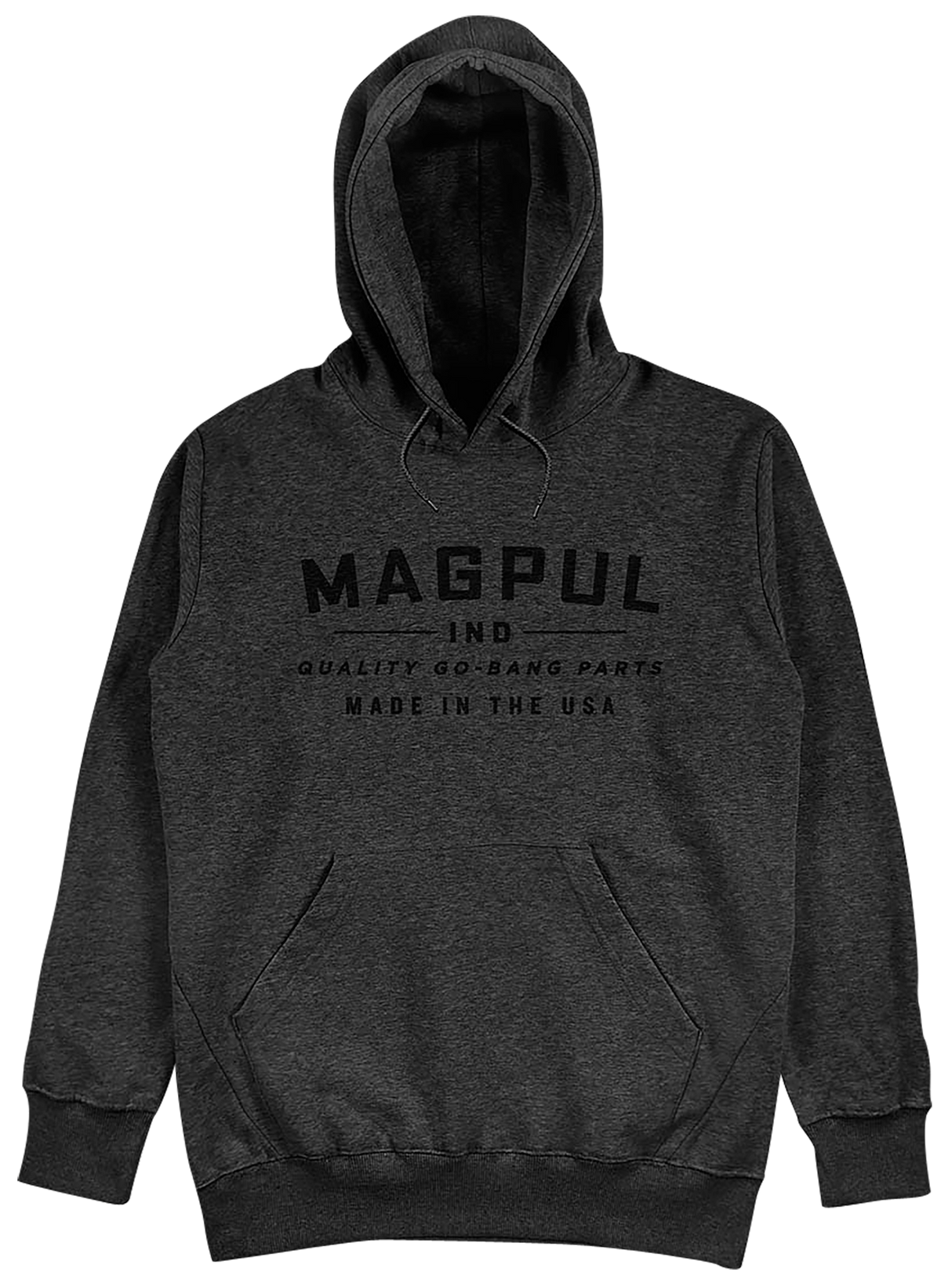 Magpul MAG1256-011-S Go Bang PartsCharcoal Heather Long Sleeve Small