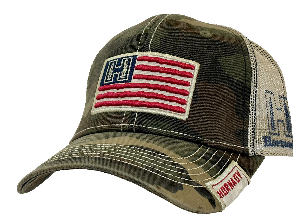 Hornady Gear 10090 HornadyCamo American Flag Patch